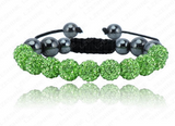 Shamballa style armbånd