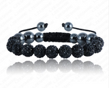 Shamballa style armbånd